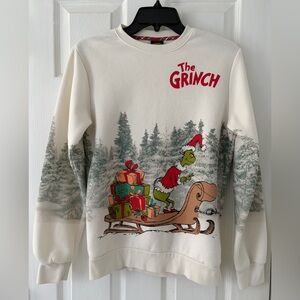 The Grinch Holiday Sweater in Cream